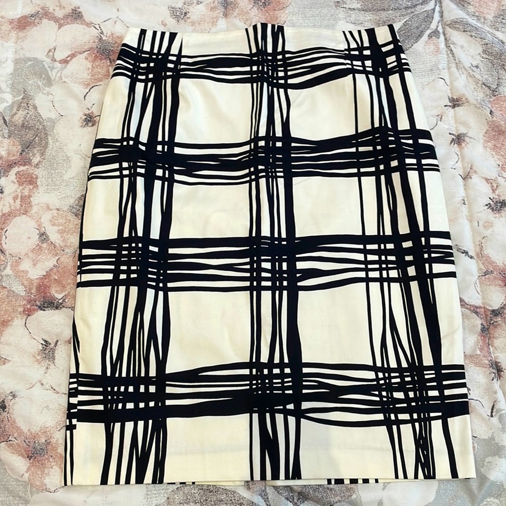 Black and white skirt